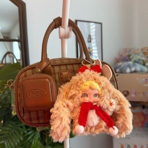 Lucky Deer Nai Pendant Plush - Puff Rabbit